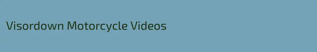 Visordown Motorcycle Videos